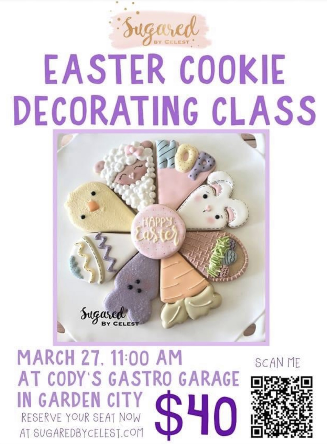Easter Cookie Class Info